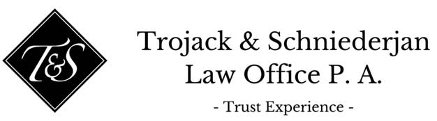 The Trojack & Schniederjan logo with the words "Trust Experience" underneath